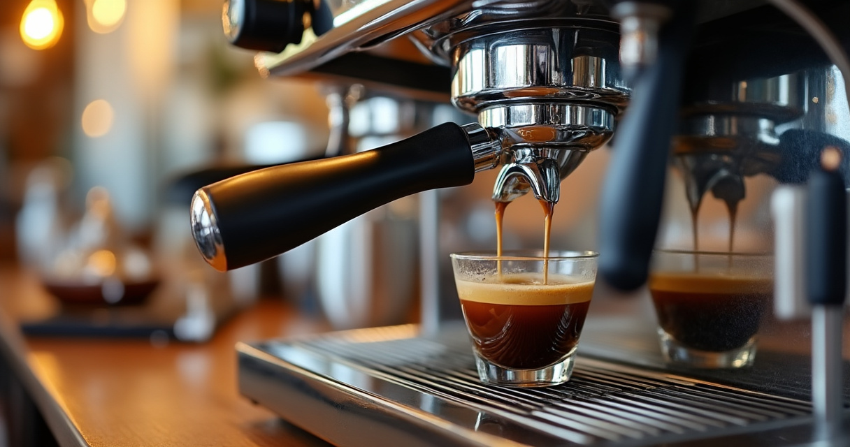 Verschiedene Kaffeevollautomaten auf einer Küchentheke